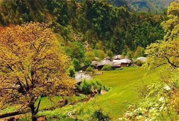怒江旅游：怒江古鎮(zhèn)、古村的秋色分享